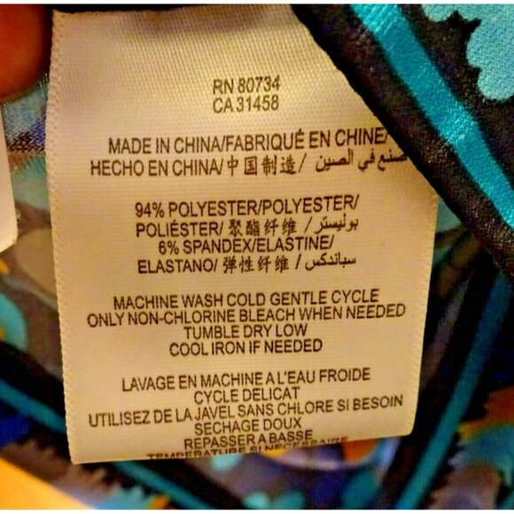 BCBGMAXAZRIA Dress MP Belted Faux Wrap‎ Knee Length Stretch Pre-Loved - Picture 8 of 10